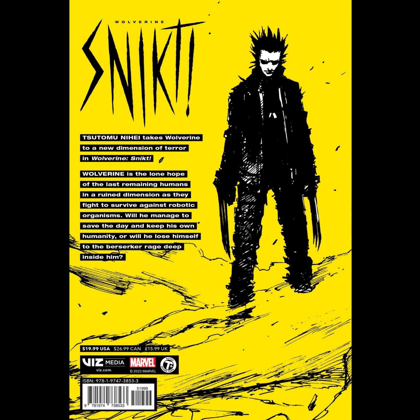 Snikt! cover poster 12"x16"